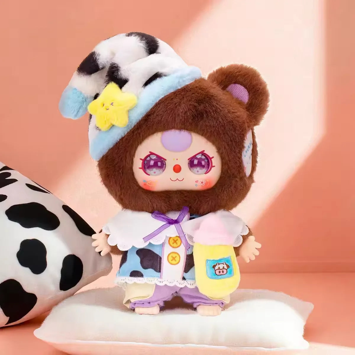 QIXI New Arrival 400% Kawaii Cute Blind Box Decor Dolls Sweet Dream Series for Children Stock Birthday Gifts