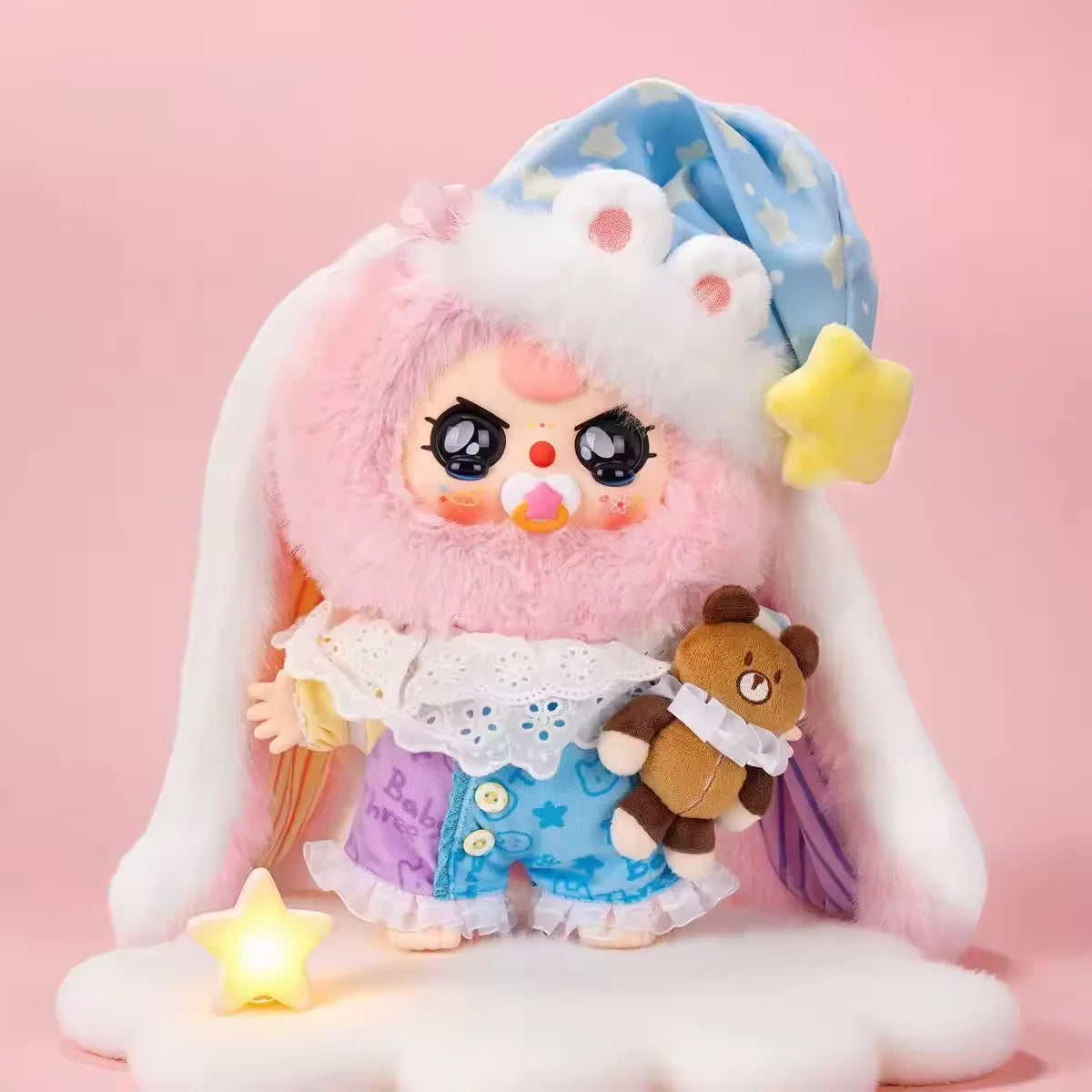QIXI New Arrival 400% Kawaii Cute Blind Box Decor Dolls Sweet Dream Series for Children Stock Birthday Gifts