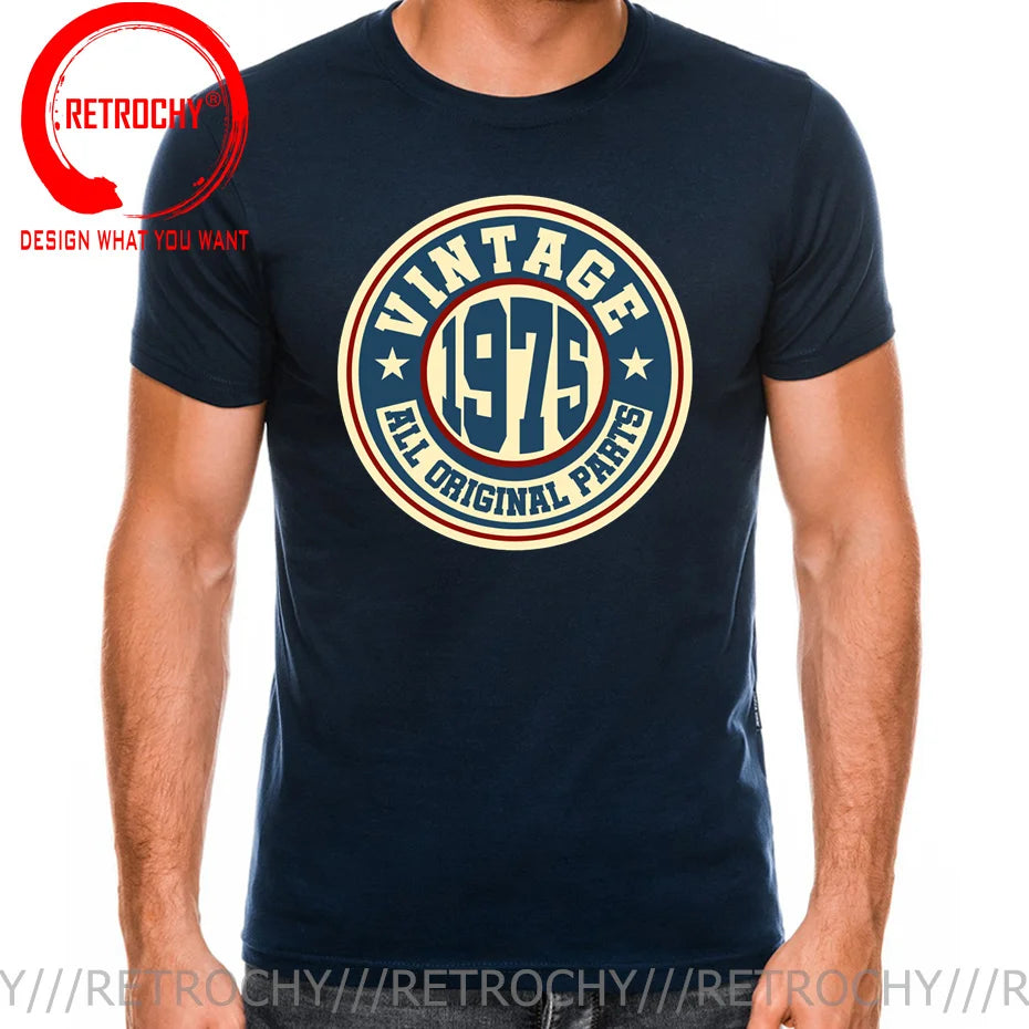 Vintage 1970/1971/1972/1973/1974/1975/1976/1977/1978/1979 T shirt men Born in 1978 Tees 50th Birth Year Father Birthday T-shirt