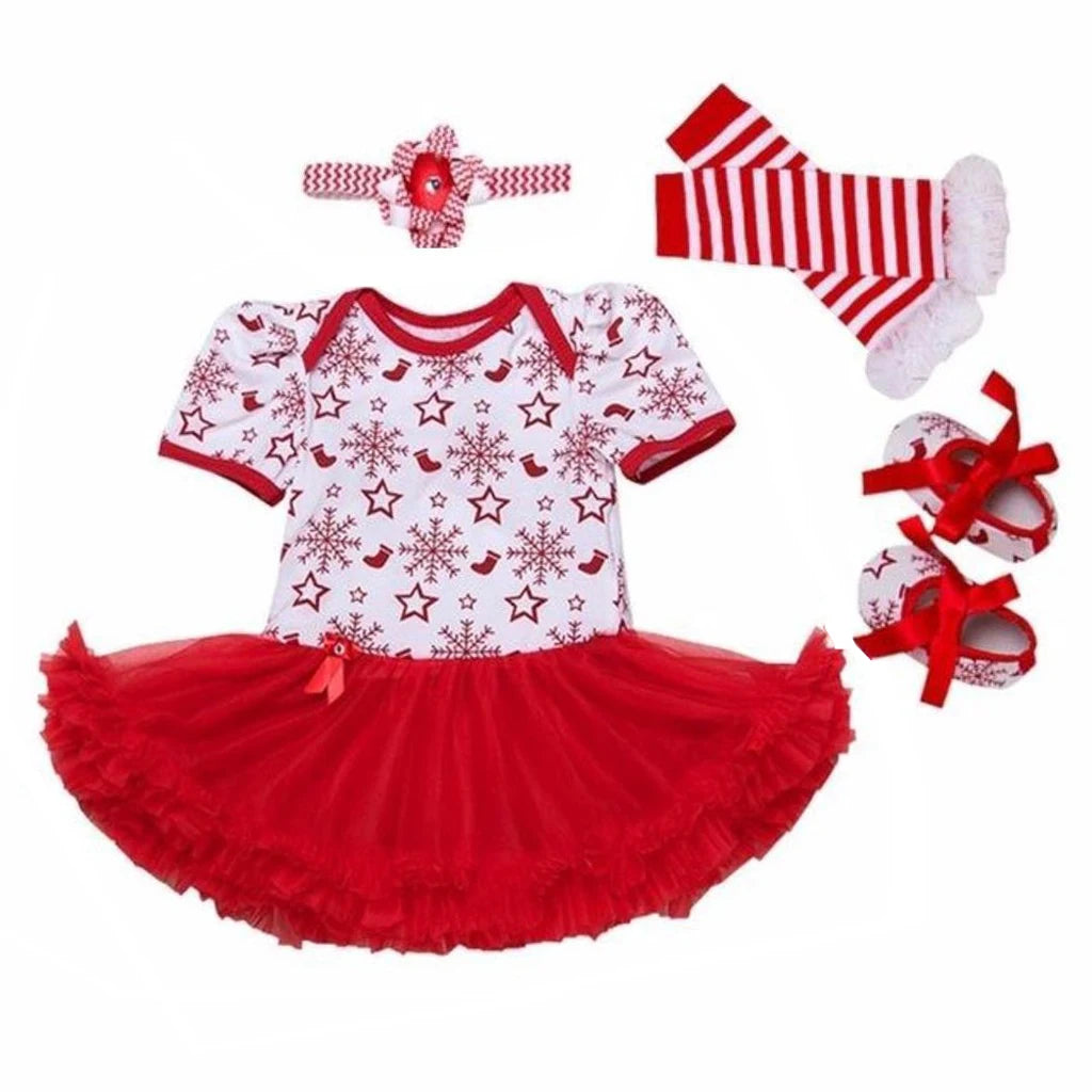 Fancy New Year Baby Girl Carnival Christmas Dress for Girls Spring Bebes Babi Holiday Infantil Clothing Party Tulle Kids Costume