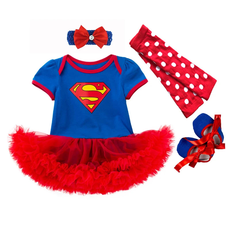 Fancy New Year Baby Girl Carnival Christmas Dress for Girls Spring Bebes Babi Holiday Infantil Clothing Party Tulle Kids Costume