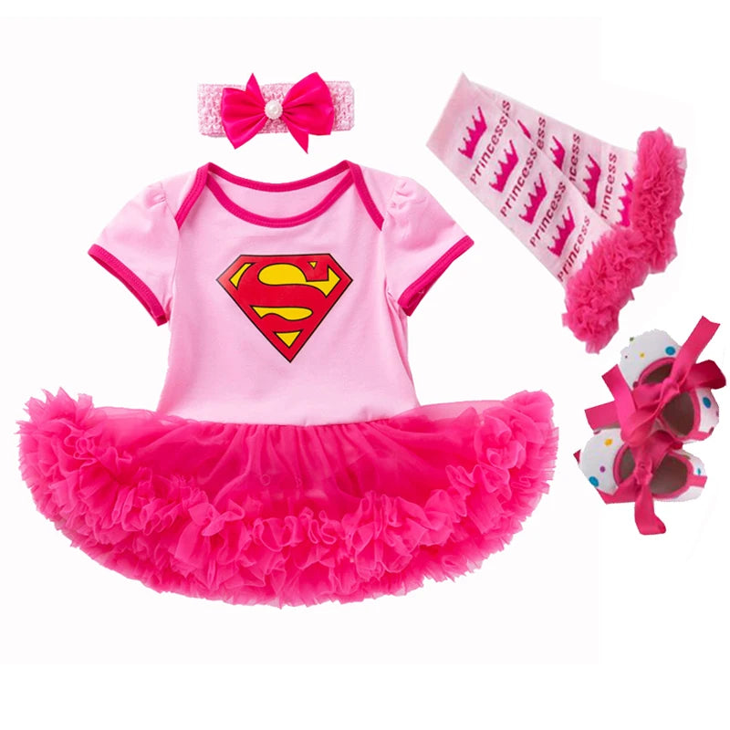 Fancy New Year Baby Girl Carnival Christmas Dress for Girls Spring Bebes Babi Holiday Infantil Clothing Party Tulle Kids Costume