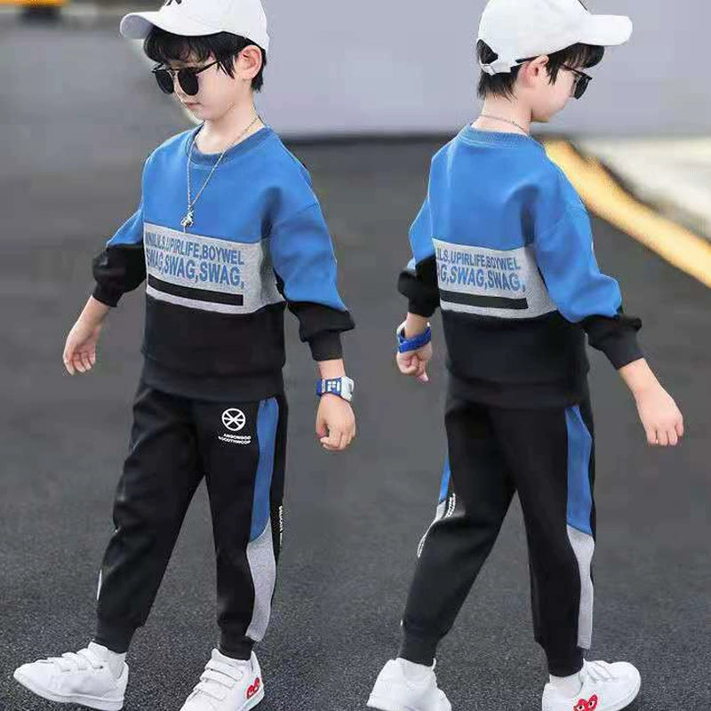 Spring and Autumn Korean Style Handsome Boy's Clothing