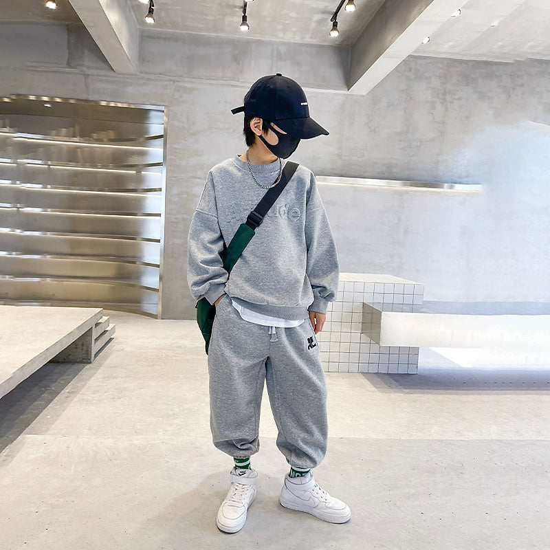 Spring and Autumn Korean Style Handsome Boy's Clothing