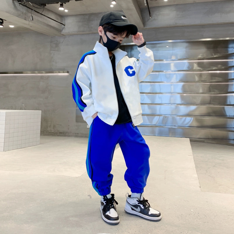 Spring and Autumn Korean Style Handsome Boy's Clothing