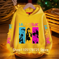 Y2K KPop Demon Hunters Hoodies Teenage Girls Boys Rumi KPop Demon Hunters Hoody Autumn Casual Long Sleeve Children's Clothing
