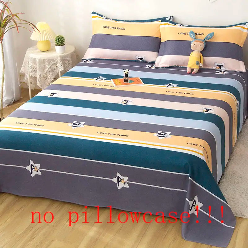 Bed Sheets Four Season Universal Household Fashion Comfortable Breathable Washable Non-slip Bedcover Bedding Luxury Bedspread