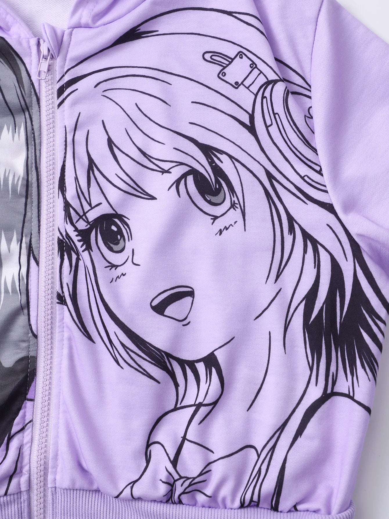 Teen Girl Clothes Children Outfit Pink Autumn Anime Girl Suit Overcoat + Pants 2Pcs Fashion Cute Set for Girls 13 14 15 16 Yrs