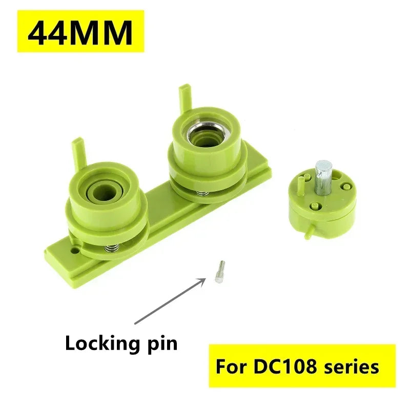 Pink/Green Button Badge Machine Mold Die DIY Round/Heart Pin Badge Making Punch Press Maker 57*53mm Badge Parts For DC108 Series