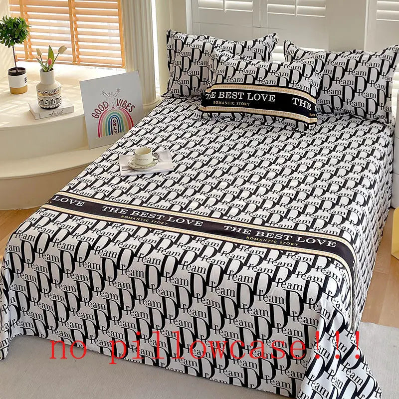 Bed Sheets Four Season Universal Household Fashion Comfortable Breathable Washable Non-slip Bedcover Bedding Luxury Bedspread