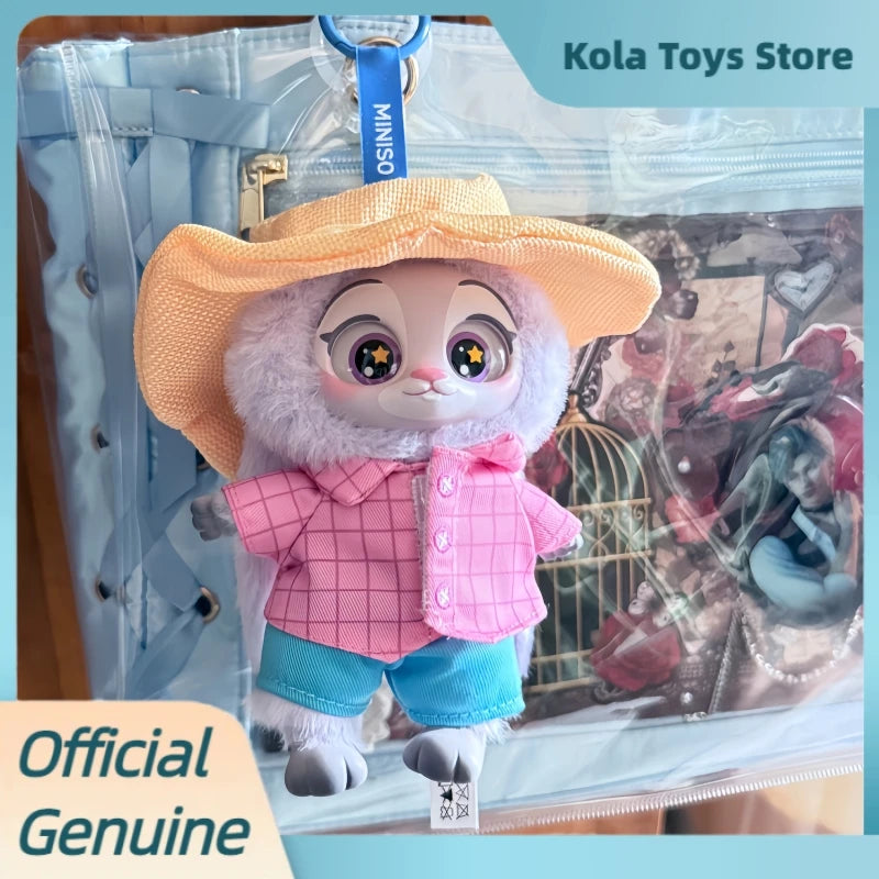 New Genuine Zootopia Vinyl Series Blind Box Cute Cartoon Character Vinyl Plush Bag Pendant Toy Doll Mystery Box Trendy Toys Gift