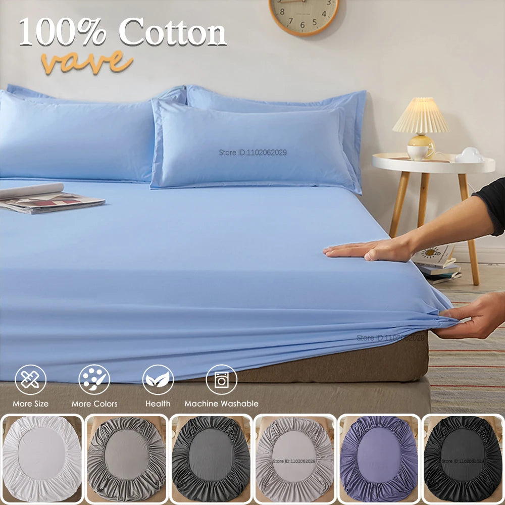 Bed Flat Sheet for Double Bed Plain Solid Color Top Sheets Single/Queen/King Flat Bedsheets Soft Home Bed Linen Sheets 90x200cm