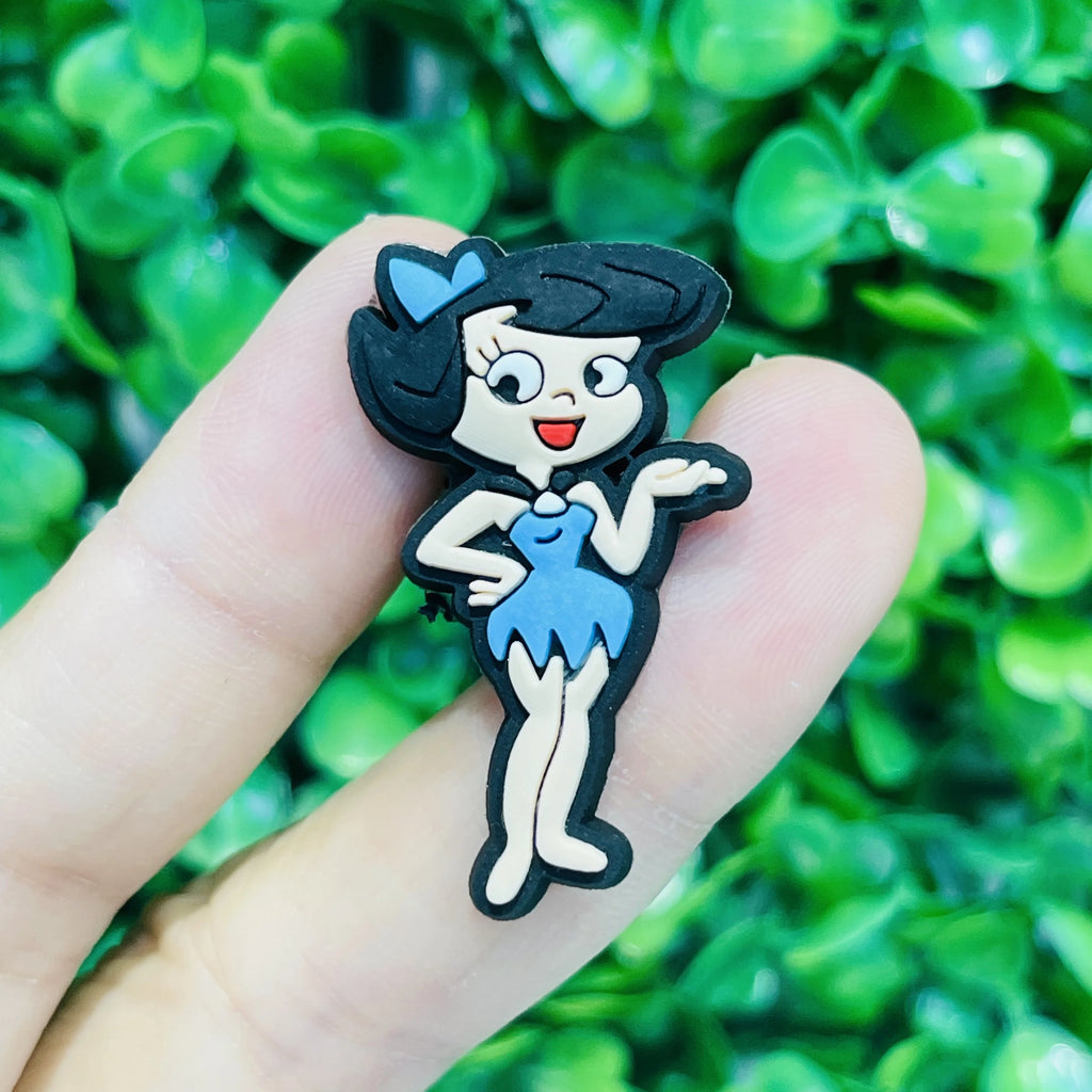 11Pcs Wild Cartoon Character PVC Shoes Buckle Charms Decoration Children Dinosaur Clog Ornament Fit Adult Cute Bracelet