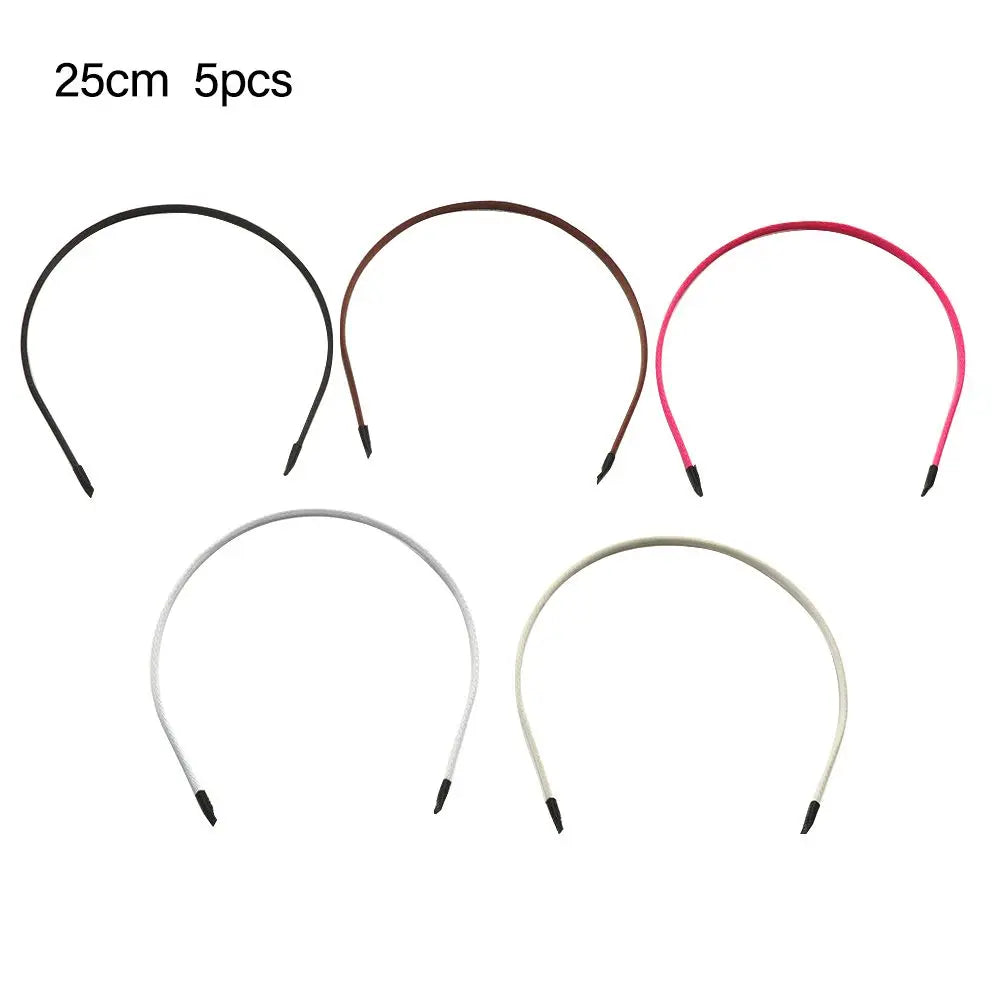 5pcs Cute 1/3 1/4 1/6 1/8 for Doll Headband Materials Doll Hair Decoration Accessories DIY Doll Head Band Parts Doll Girl Gift