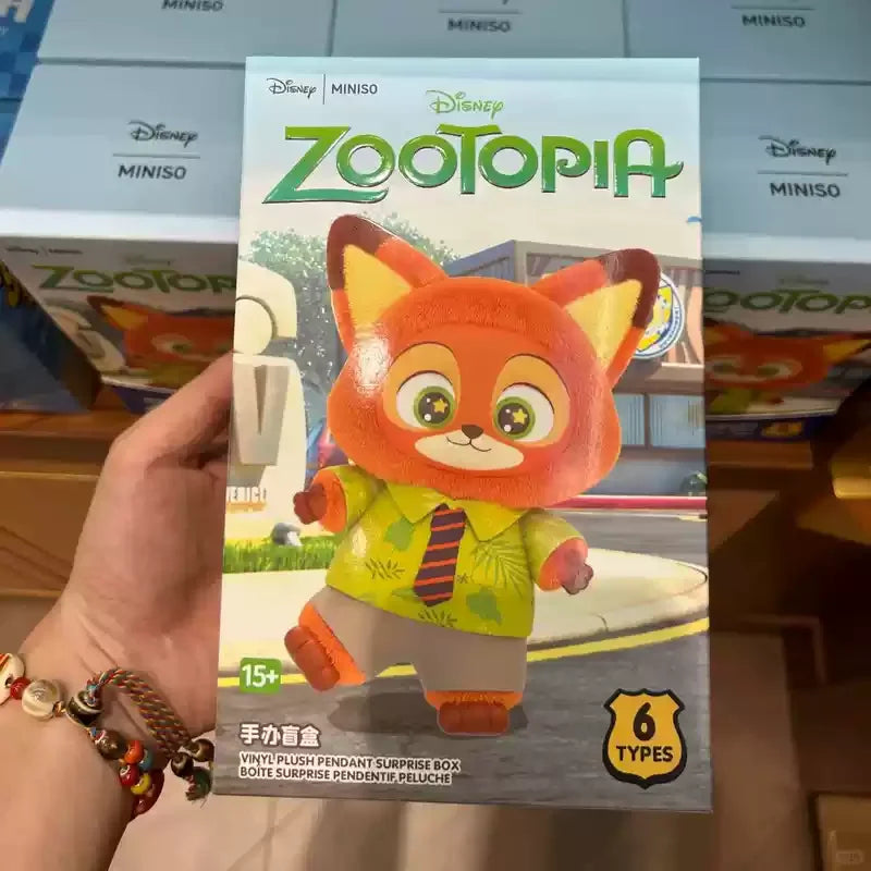 2025 NEW Genuine Zootopia Judy Rabbit Nick Fox Sheep Mystery Box Mayor Figurine Anime Toy Model Collection Blind Box Kids Gifts