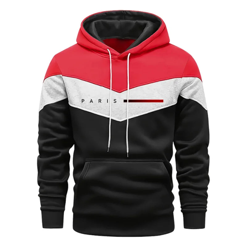 2025 New Arrival Paris Printed Tracksuit Hoodies and Sweatpants Autumn Winter Men Women Daily Casual Sports Jogging Suit Men Set