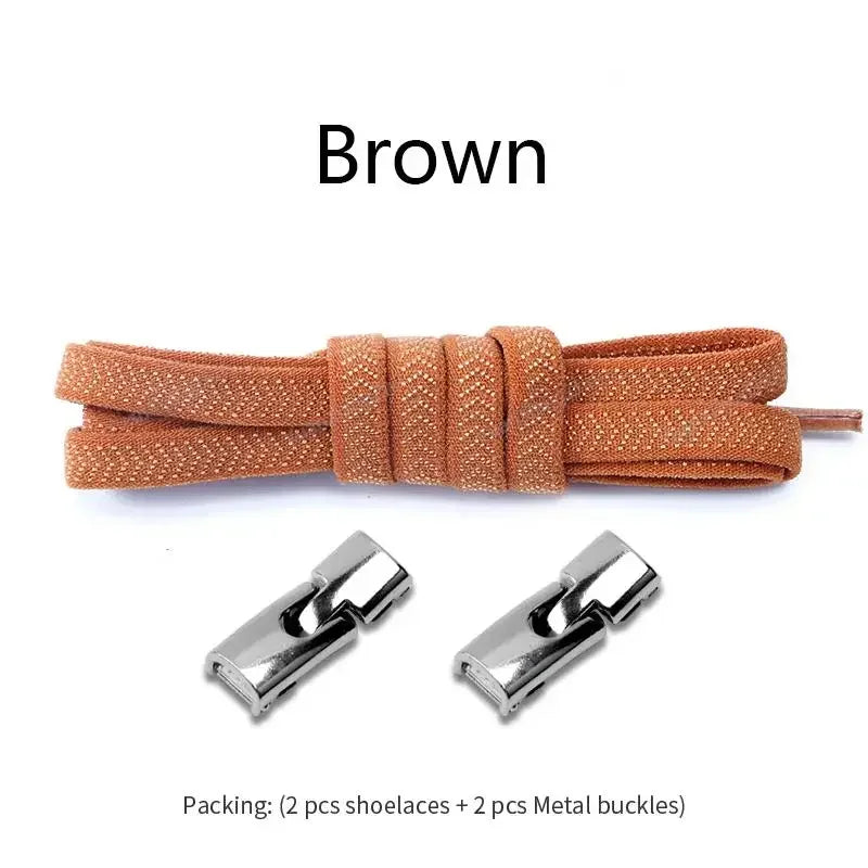 1 Pair Cross Locks Shoelaces for Sneakers Without Ties Elastic Flat Laces Kids Adult No Tie Shoelace Rubber Bands Shoe Laces