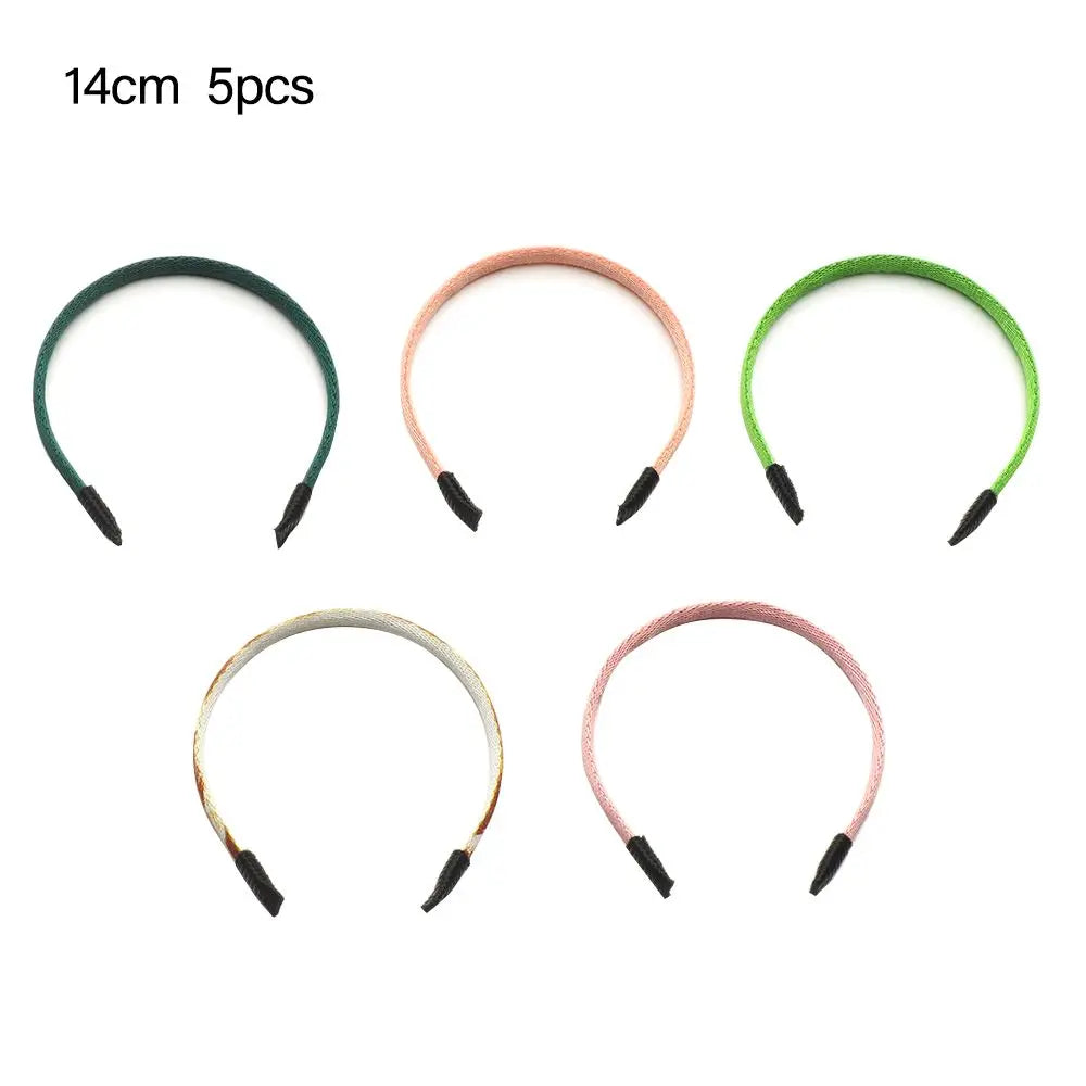 5pcs Cute 1/3 1/4 1/6 1/8 for Doll Headband Materials Doll Hair Decoration Accessories DIY Doll Head Band Parts Doll Girl Gift