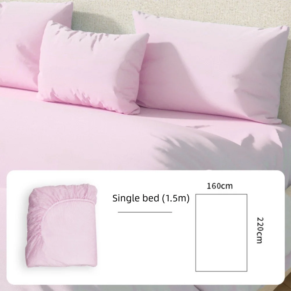 Soft Non-woven Disposable Fitted Sheet with Elastic Bands Non Slip Disposable Bed Sheet Single Bed Mattress Covers Travel