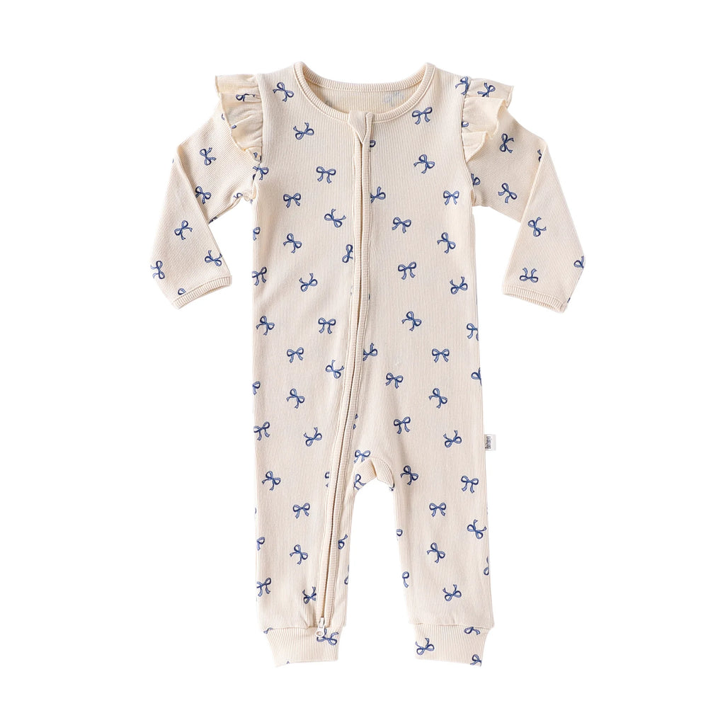 New Spring Autumn Baby Girl Heart Print Romper with Ruffle Long Sleeves Love Heart Zipper Cute One-Piece Newborn Jumpsuit A5127