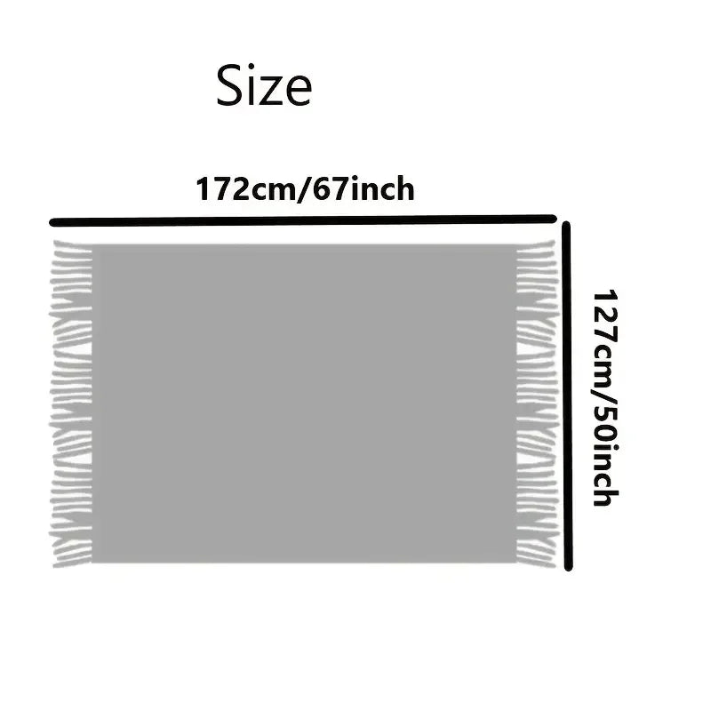 Beige Boho Throw Blankets Textured Big Knitted Blankets Chunky Vintage Luxury Throw Bedspread Blanket Cover Manta Para Sofá