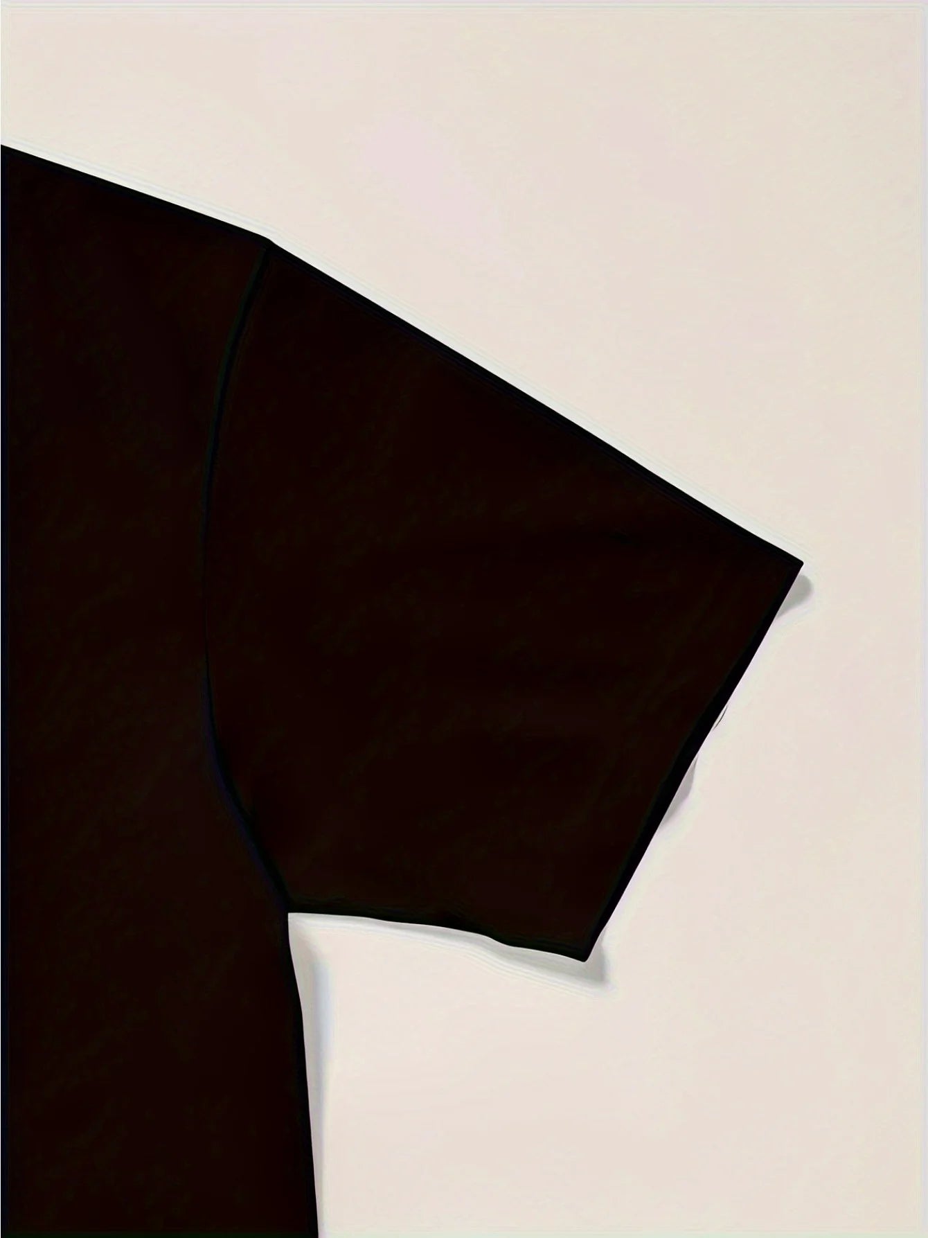 Men's lightweight heavy breathable short-sleeved T-shirt pure white round neck casual wear comfortable base shirts