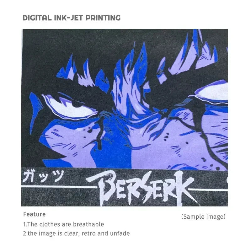 Choso T-shirts Gojo Unlimited Void Oversized Vintage Washed T Shirt Manga Short Sleeve Retro Manga Tops Tees Men 100% Cotton