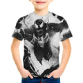 4-14 Years Kids Boys Venom Short Sleeve 3D T-shirts Tops Clothes Baby Boys Print Tees Children Clothing Kids Cartoon Outfit