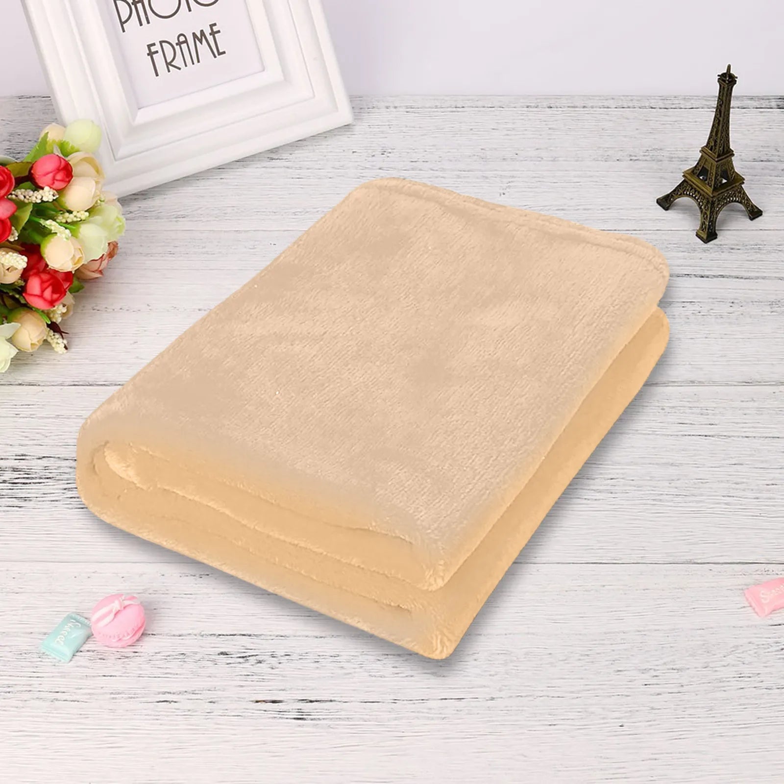 Soft Warm Fleece Flannel Throw Blankets For Beds Faux Fur Solid Color Sofa Cover Bedspread Winter Plush Wool Blanket home Decor