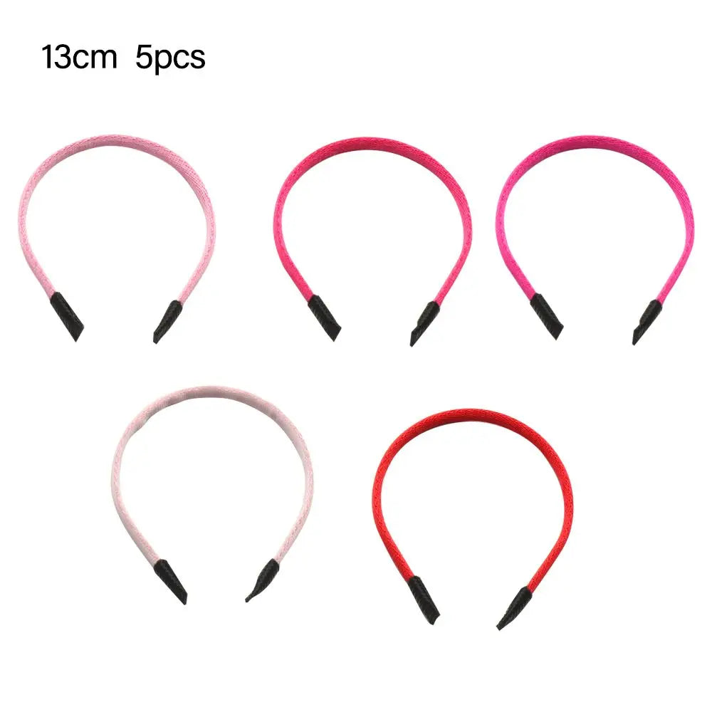 5pcs Cute 1/3 1/4 1/6 1/8 for Doll Headband Materials Doll Hair Decoration Accessories DIY Doll Head Band Parts Doll Girl Gift