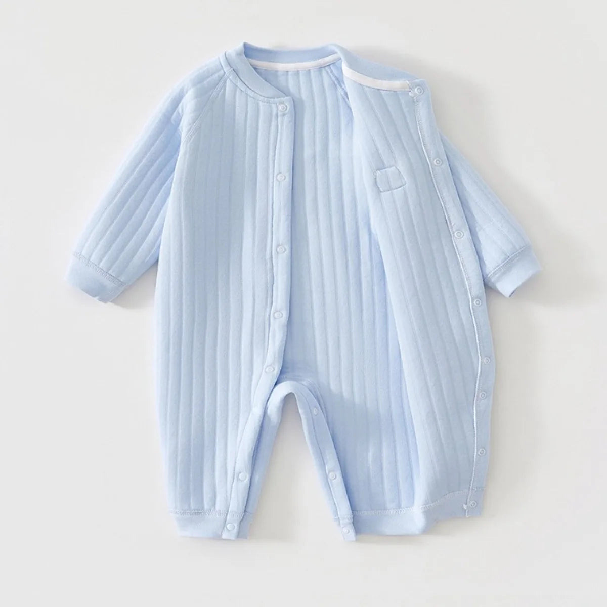 AYNIGIELL High Quality Thickened Warm Jumpsuit for Newborn Boys in Autumn and Winter 0-18 Months Baby Girl Cartoon Dog Pajamas