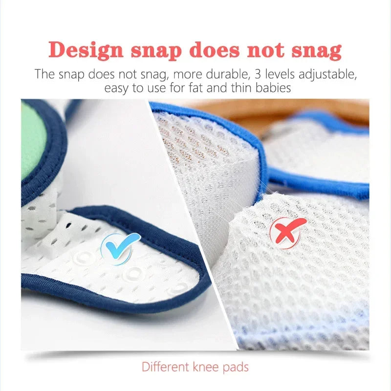 Cute Cartoon Baby Knee Pad Kids Safety Crawling Elbow Cushion Infants Toddlers Protector Knee Pads Baby Leg Warmer Accessories