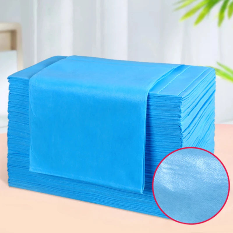 20/50Pcs Disposable Bed Sheets Beauty Salon Table Cover Non-woven Breathable 80*180cm Thickened Travel Anti-dirty Bedsheets