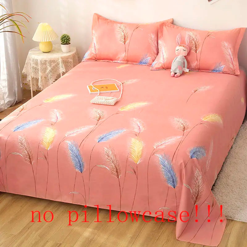 Bed Sheets Four Season Universal Household Fashion Comfortable Breathable Washable Non-slip Bedcover Bedding Luxury Bedspread