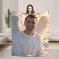 Warm BlanketStudents Airplane Travel Charlie Kirk Angelic Advocate Throw Blanket Flannel Bedspread For Bedroom Novelty