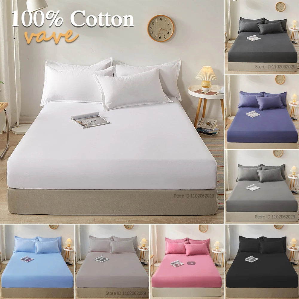 Bed Flat Sheet for Double Bed Plain Solid Color Top Sheets Single/Queen/King Flat Bedsheets Soft Home Bed Linen Sheets 90x200cm