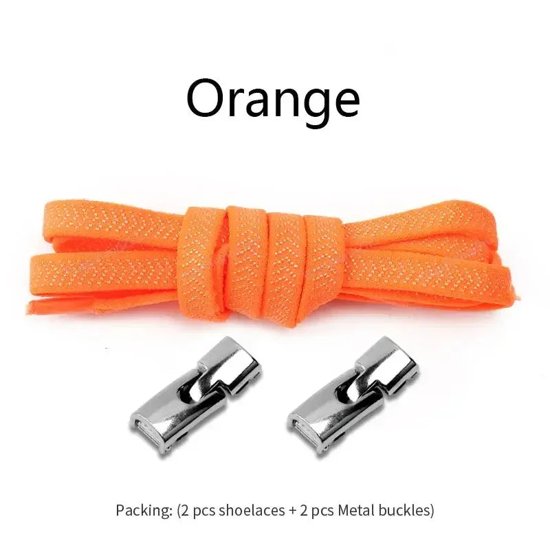 1 Pair Cross Locks Shoelaces for Sneakers Without Ties Elastic Flat Laces Kids Adult No Tie Shoelace Rubber Bands Shoe Laces