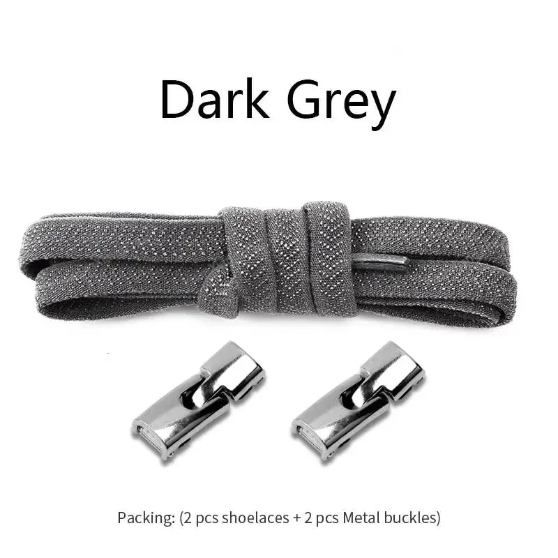 1 Pair Cross Locks Shoelaces for Sneakers Without Ties Elastic Flat Laces Kids Adult No Tie Shoelace Rubber Bands Shoe Laces