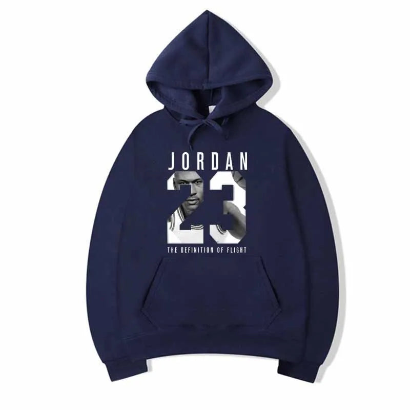 Men's Hoodies 23 Letter Printing Hoodies Mens Autumn Loose Sweatshirt Craetive Fleece Hoody Casual Hip Hop Streetwear XS-5XL