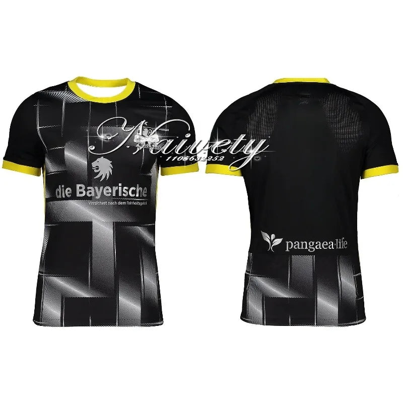 Summer2025/26New OutdoorFootball Speed Drying Top Adult and Children's Parent Child Jersey Munich Fan Edition 3D Printed T-shirt