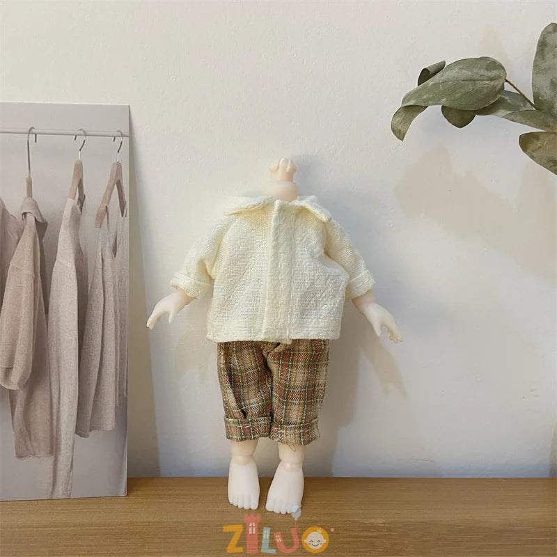 16-17cm BJD Doll Clothes for Boys Girls Princess Dress up Cute Doll Clothes Kids Birthday Gifts Children's Toys