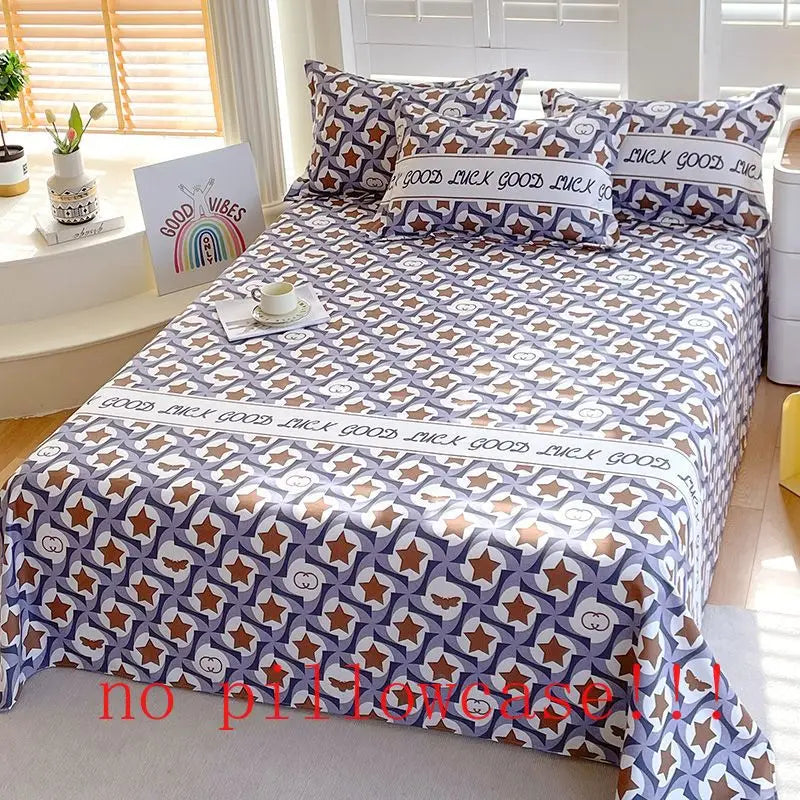 Bed Sheets Four Season Universal Household Fashion Comfortable Breathable Washable Non-slip Bedcover Bedding Luxury Bedspread