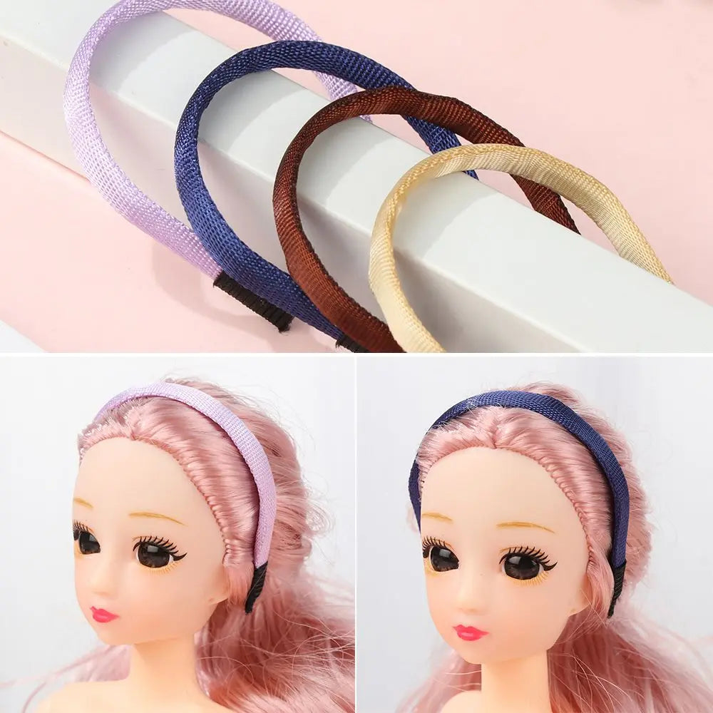 5pcs Cute 1/3 1/4 1/6 1/8 for Doll Headband Materials Doll Hair Decoration Accessories DIY Doll Head Band Parts Doll Girl Gift