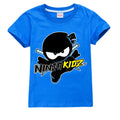 NINJA KIDZ Kids Clothes Summer Boys Fashion Short Sleeve T-Shirt Boys Graphic Tee Baby Girls Tops Children Pullover Hot Selling