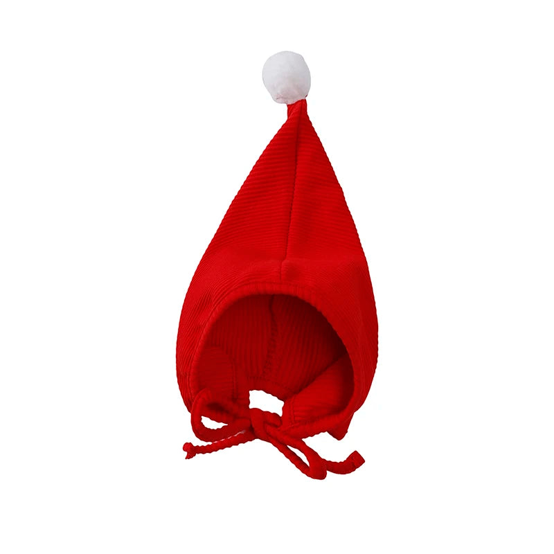 2025 Cute Newborn Knit Pants with Hat Baby Boys Girls Trousers Clothes Soild Cotton Toddler Outfits Infant Leggings Clothing