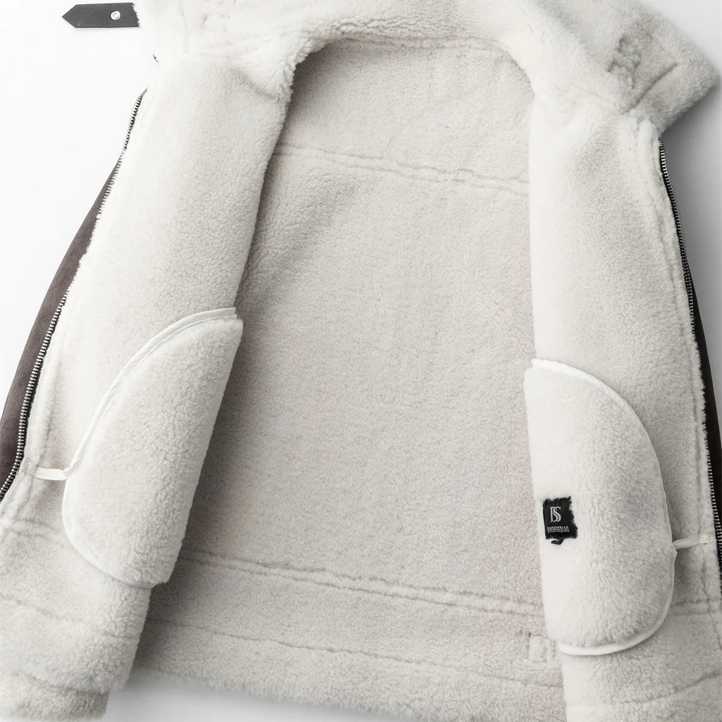 New Fashion Men's Thicken Turn-down Collar Long Sleeve Zipper Casual Trendy Thicken Faux Leather Jackets Male Coats Clothes Tops