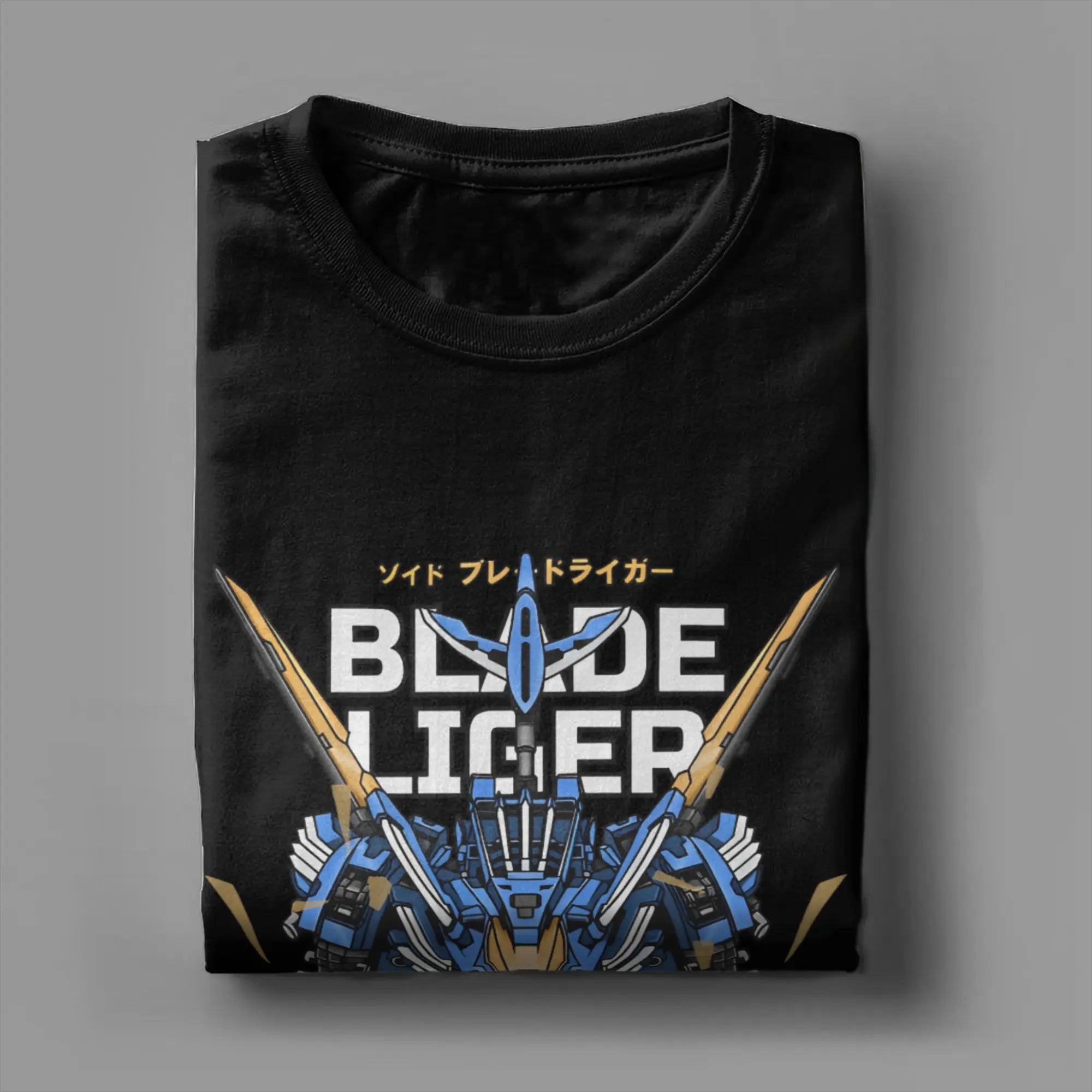 Men T-Shirts Zoids Vintage Cotton Tees Short Sleeve Robot T Shirt O Neck Tops Unique