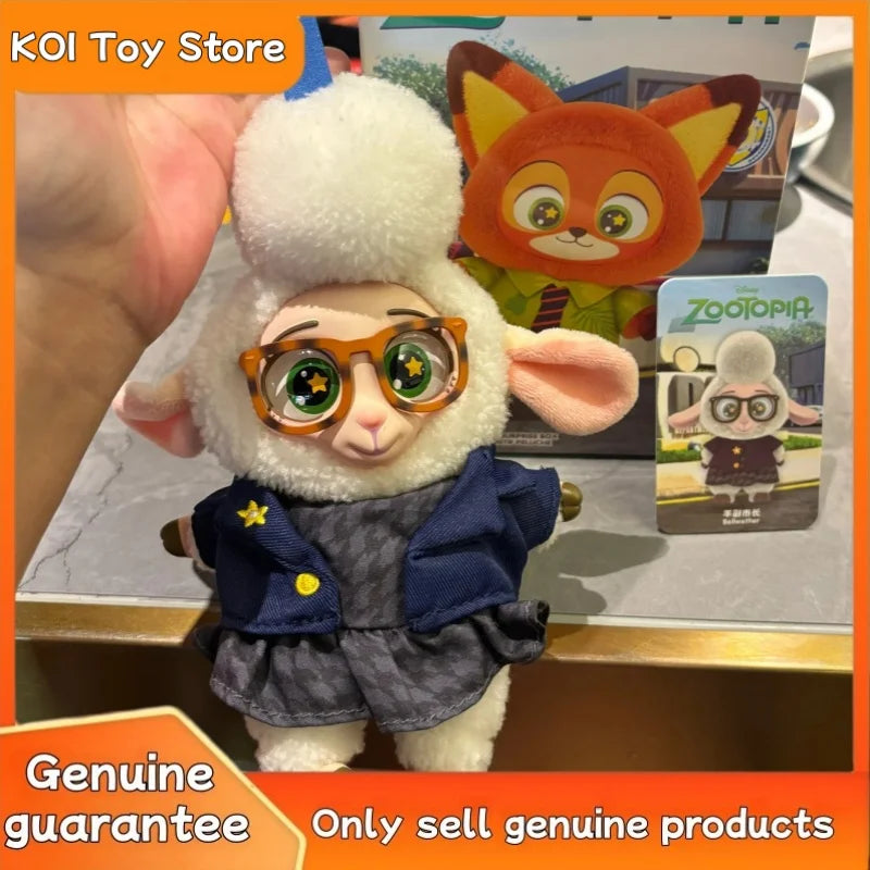 2025 NEW Genuine Zootopia Judy Rabbit Nick Fox Sheep Mystery Box Mayor Figurine Anime Toy Model Collection Blind Box Kids Gifts