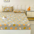 Soft Bedsheets Floral Style Bed Cover Elastic Bed Linen for Home Non-slip Fitted Sheet постельное белье (Pillowcase Need Order)