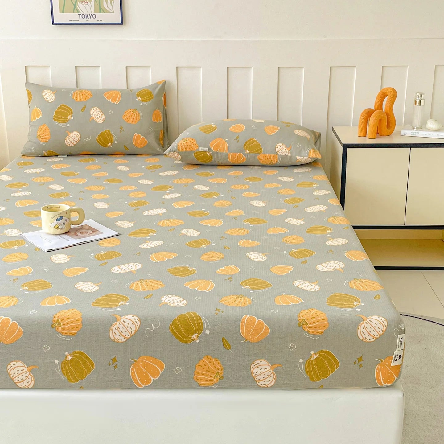 Soft Bedsheets Floral Style Bed Cover Elastic Bed Linen for Home Non-slip Fitted Sheet постельное белье (Pillowcase Need Order)